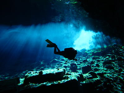 Curso de buceo en cavernas PADI Advanced Open Water en Cefalonia