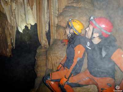 Espeología en la Cueva del Toro, cerca de Castellón