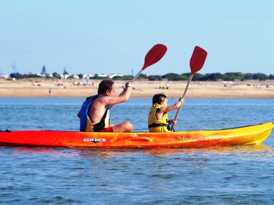 Alquiler de kayak de mar en Sancti Petri, cerca de Cádiz