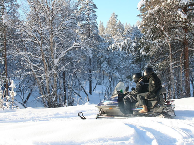 Excursión en moto de nieve en Dagali, Geilo