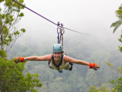 Canopy tour en Monteverde Extreme Park