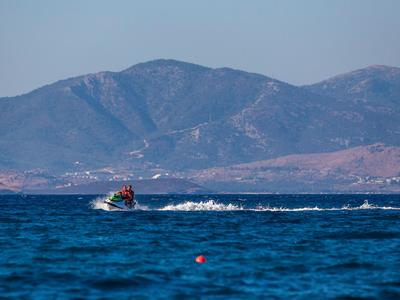 Alquiler de motos acuáticas cerca de la playa de Psalidi en Kos