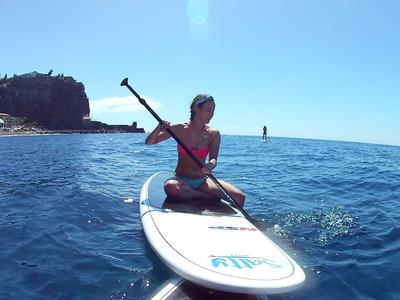 Excursión de stand up paddle en Porto da Cruz, Madeira