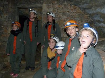 Descubrir la espeleología en la cueva de Poujol, Gorges du Tarn