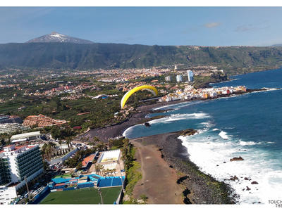 Vuelo en parapente biplaza desde Taucho en Costa Adeje, Tenerife