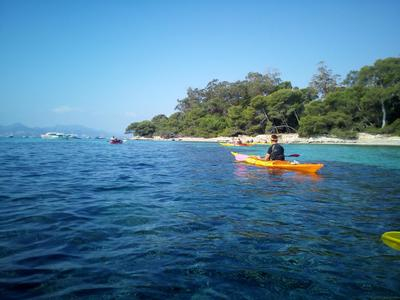 Excursión en kayak de mar en Antibes