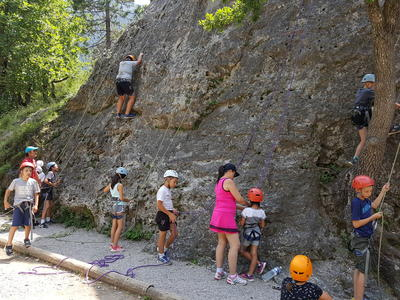 Sesión de iniciación a la escalada en las Gargantas del Tarn