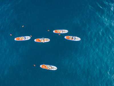 Excursión de SUP y snorkel cerca de Kalamata