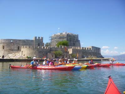 Excursión en kayak de mar en Nafplio