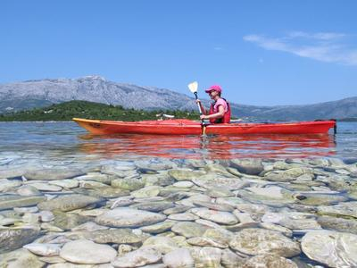 Excursión en kayak de mar desde el casco antiguo de Korčula