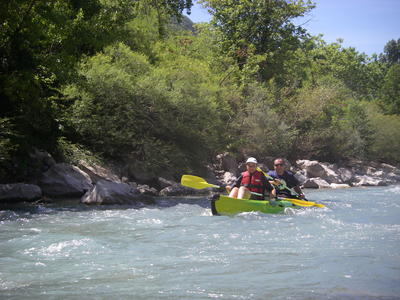 Descenso en kayak por el río Var desde Villars-sur-Var