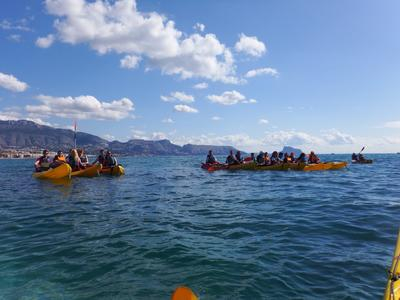 Excursión en kayak por Altea, Alicante
