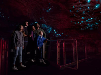 Excursión a la cueva de las luciérnagas en Te Anau