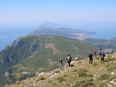 Senderismo a la cima del Monte Faito, Costa de Amalfi