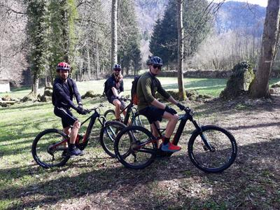 Excursión en bicicleta de montaña eléctrica por el Semnoz desde Annecy