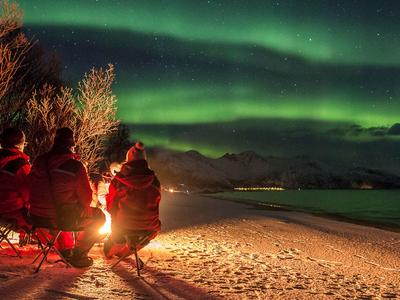 Excursión para ver auroras boreales desde Tromsø