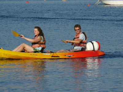 Excursión en Kayak de mar desde Fornells en Menorca