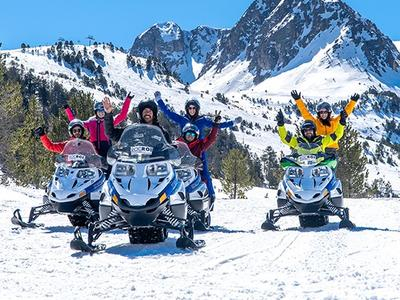Excursión en Moto de Nieve desde Grandvalira, Andorra