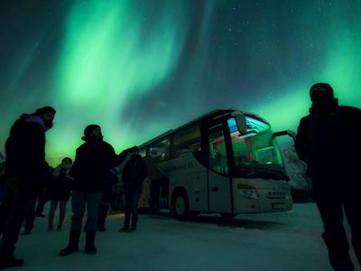 Excursión para ver auroras boreales con fotógrafos profesionales en Tromso, Noruega