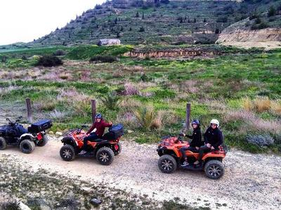 Exploración de safari en quad de 2h con salida desde Larnaca, Chipre