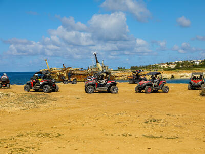 Safari en quad o buggy de Coral Bay a Lara Bay, Pafos