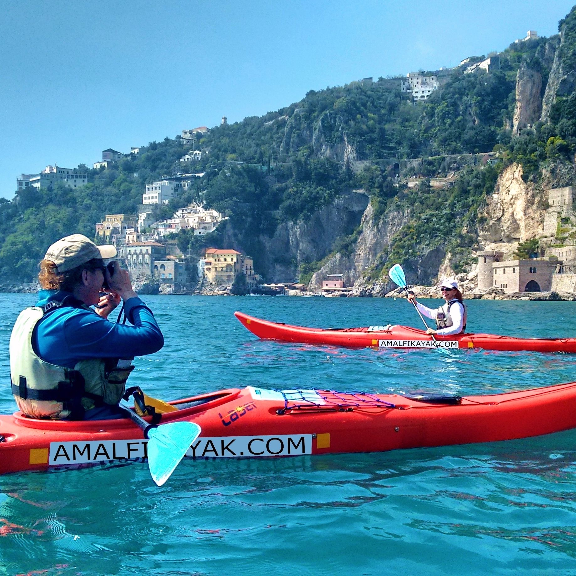 Imagen del tour: Tour de 3 horas en kayak por la costa de Amalfi
