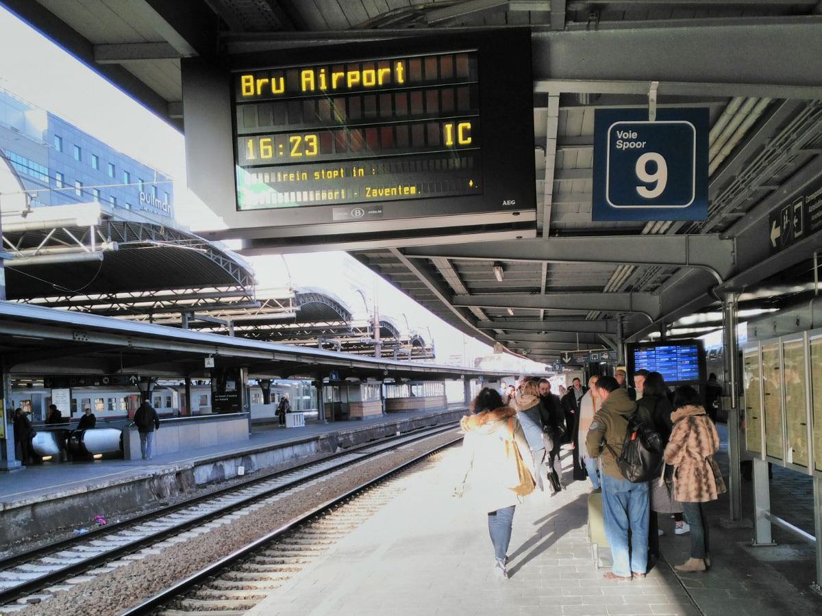 Imagen del tour: Tren del aeropuerto de Zaventem a Bruselas