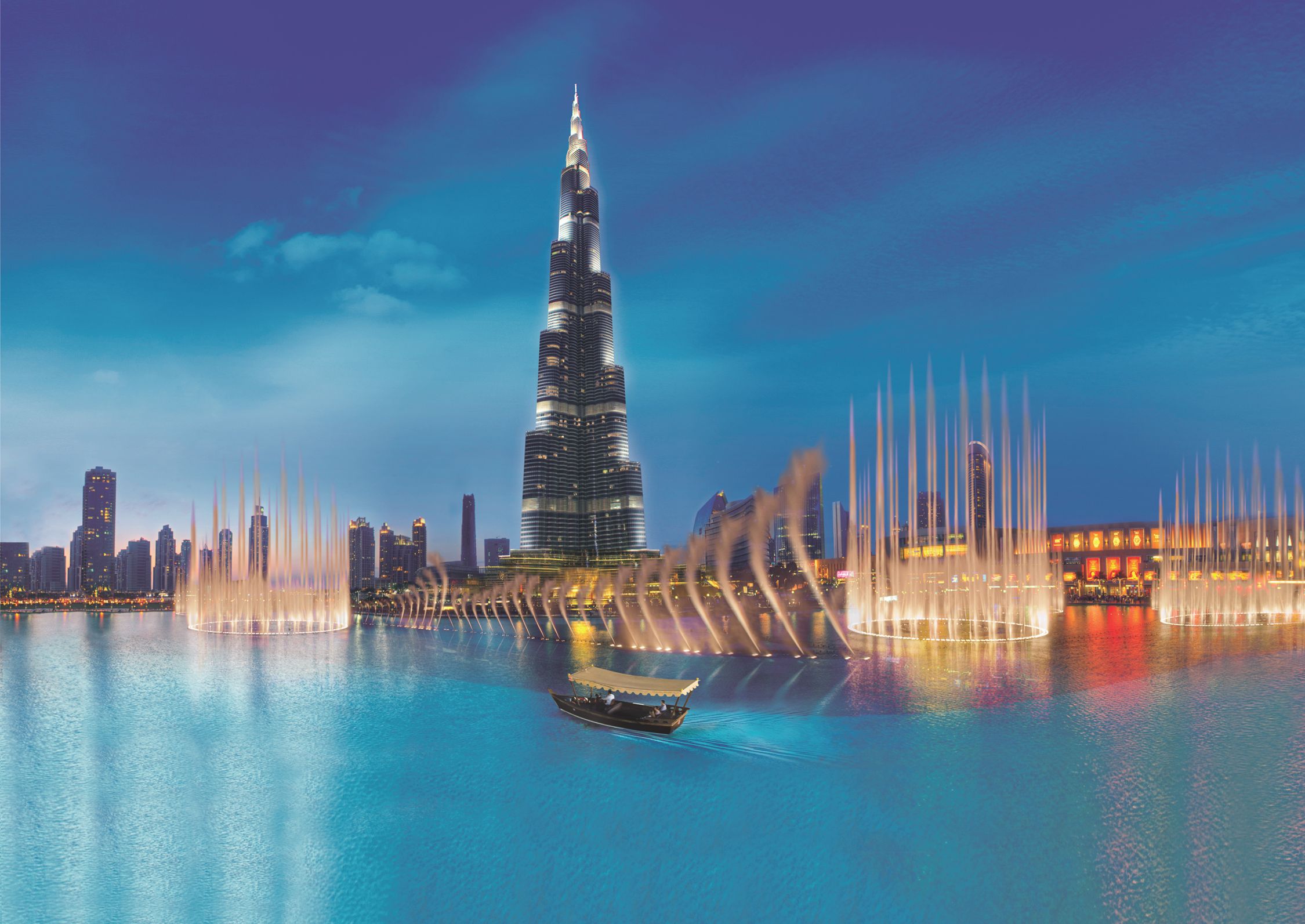 Imagen del tour: Billete para el Espectáculo de la Fuente de Dubai y Paseo por el Lago
