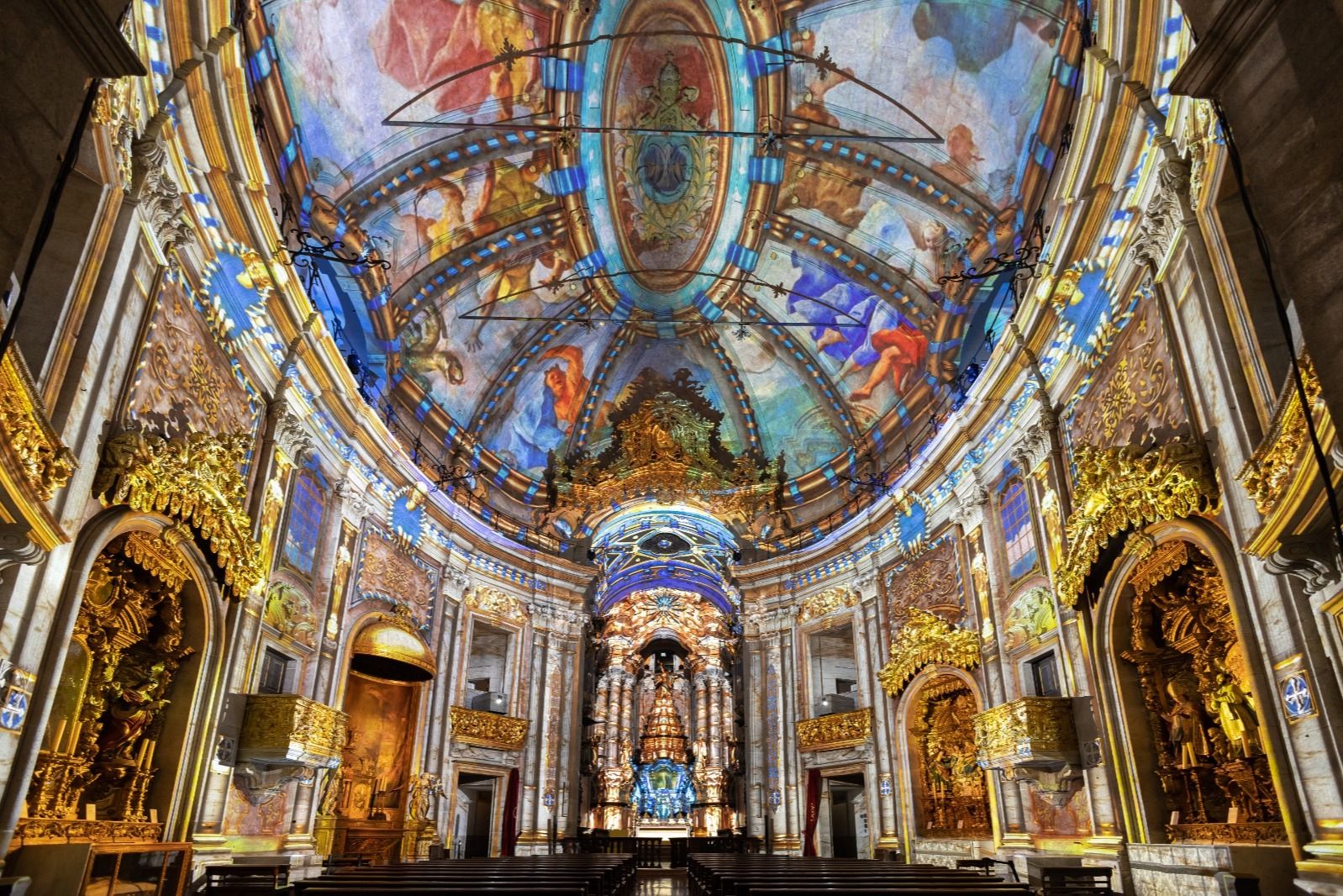 Imagen del tour: Espectáculo de Luz Spiritus en la iglesia de los Clérigos