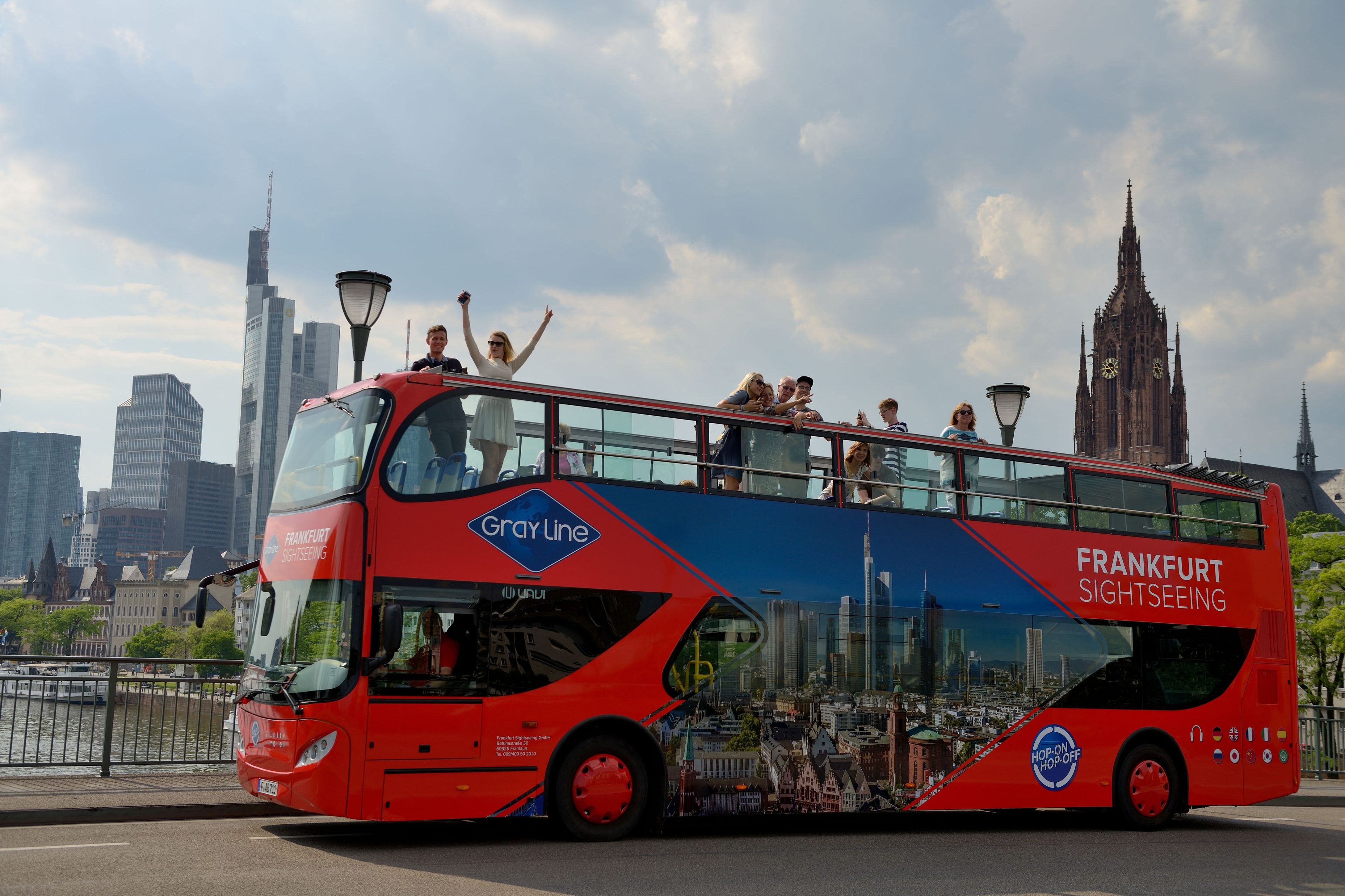 Imagen del tour: Hop-on Hop-off Bus Frankfurt: Especial Skyline