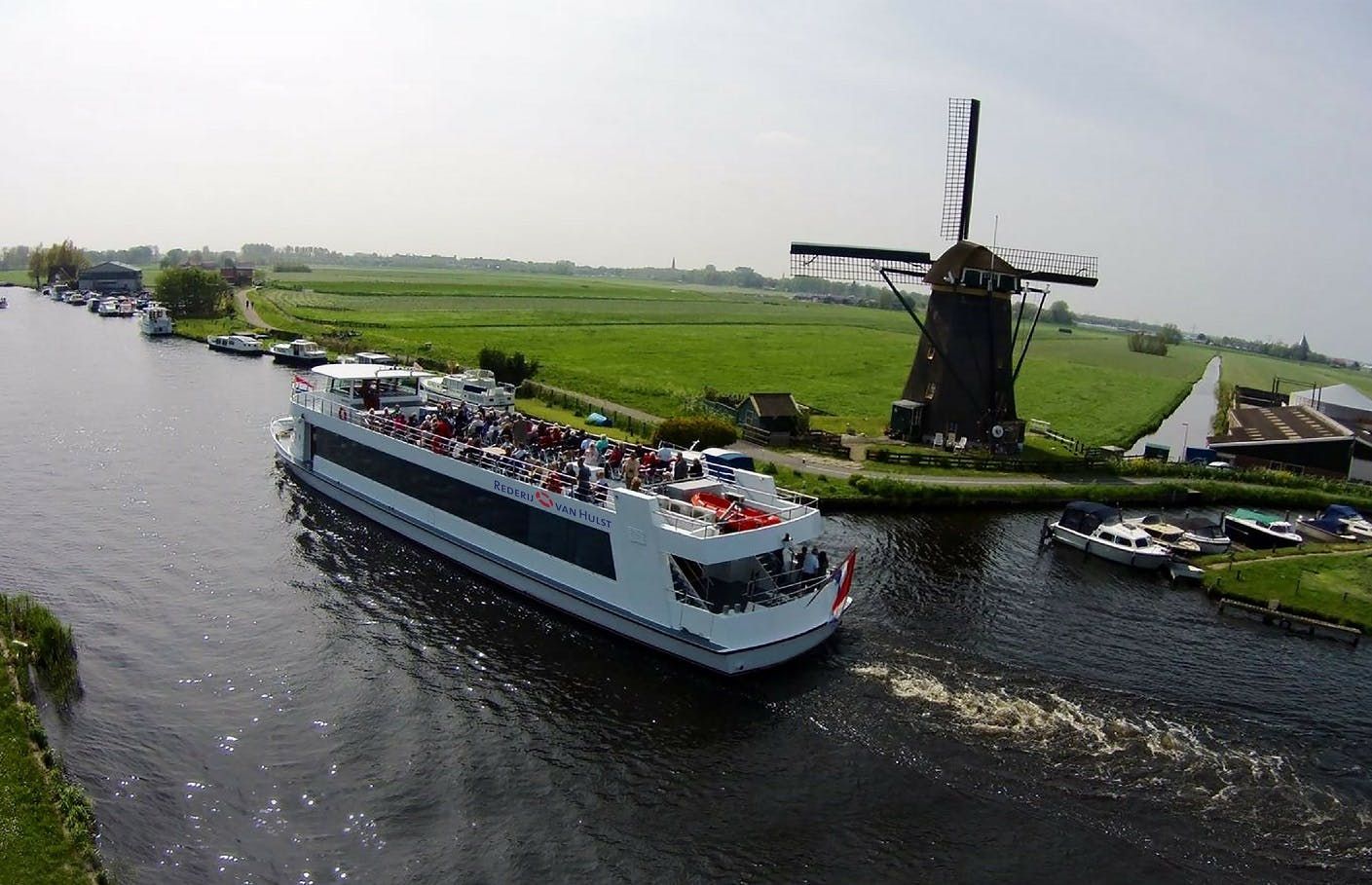 Imagen del tour: Keukenhof: Entrada + Crucero por los Molinos