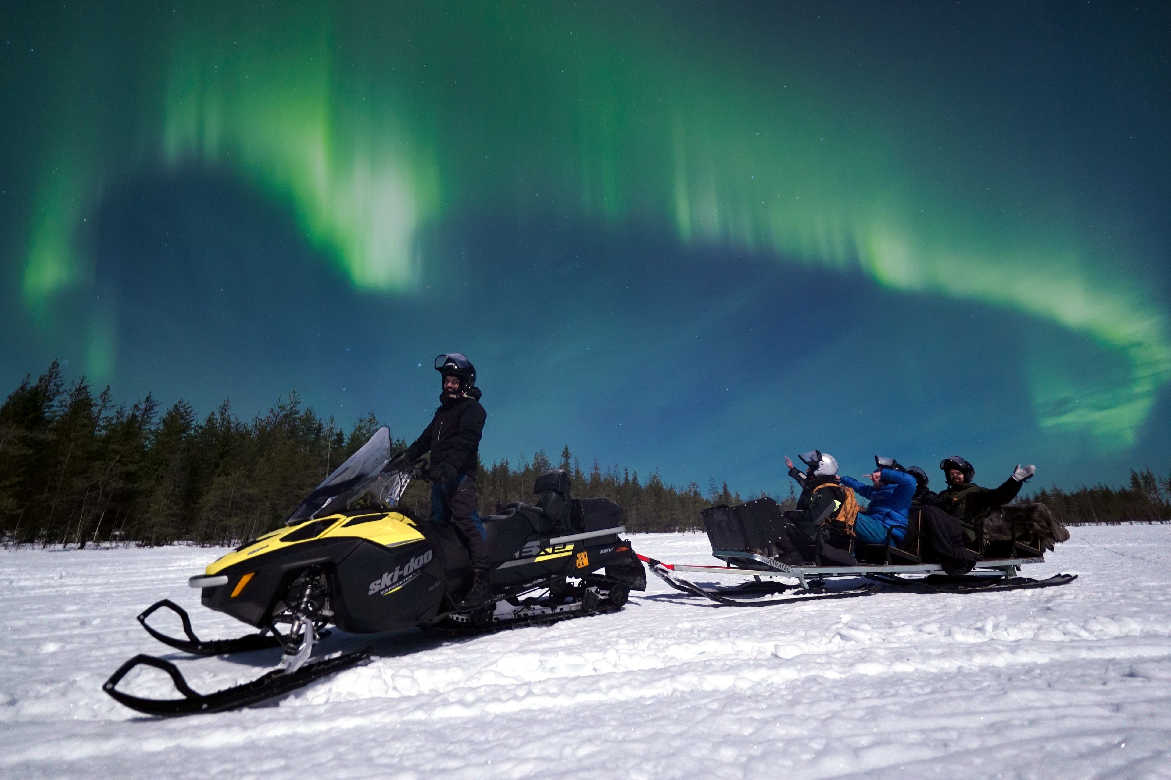 Imagen del tour: Paseo en trineo de auroras boreales