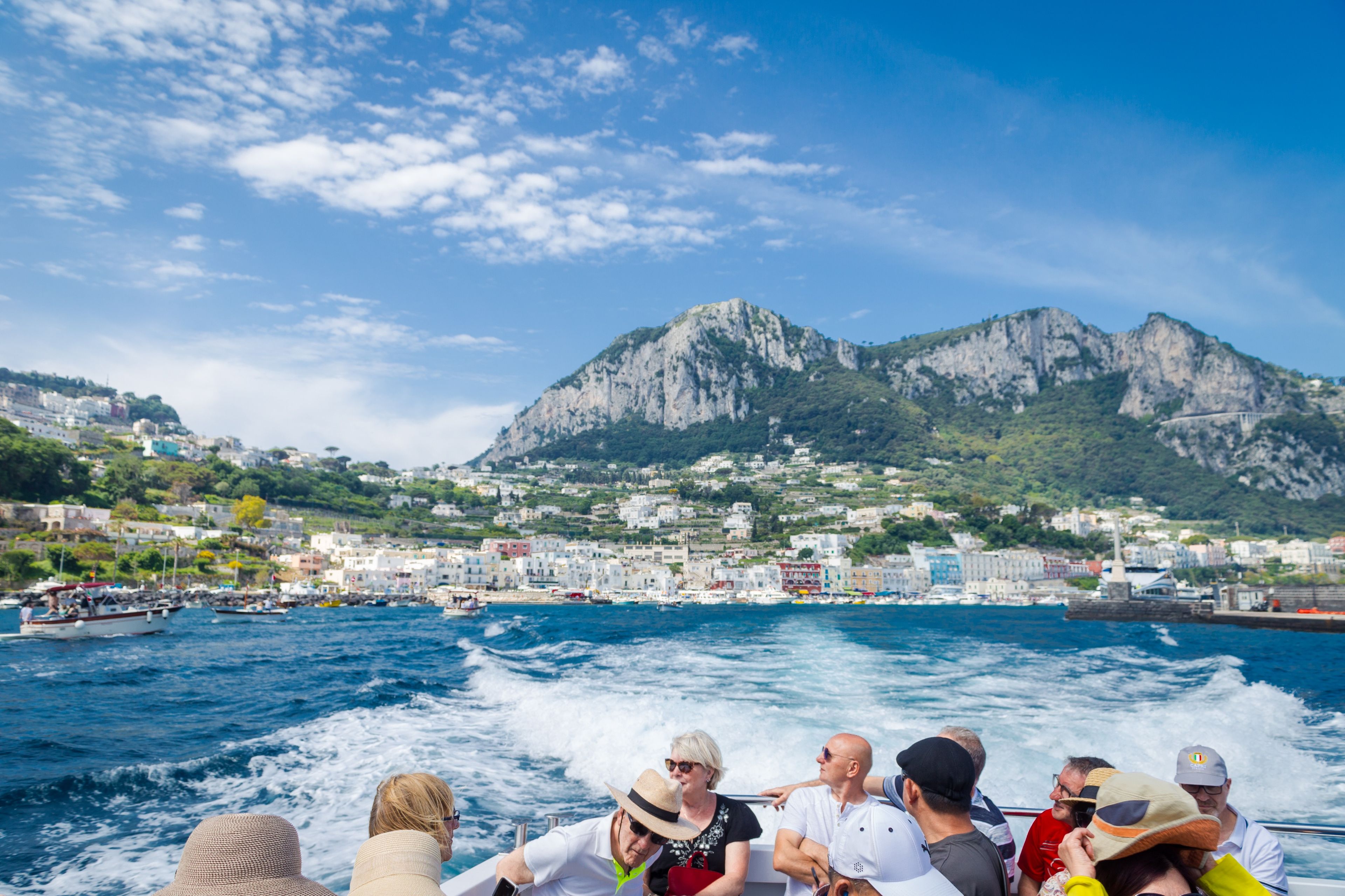 Imagen del tour: Sorrento: Capri Mini Crucero Traslado Billete