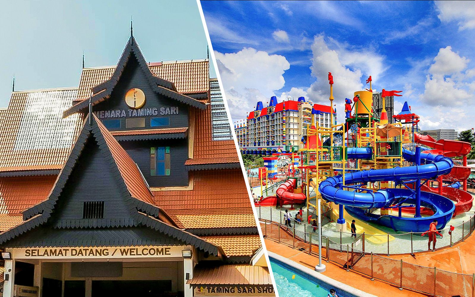 Imagen del tour: Combo: Menara Taming Sari + A'Famosa Water Theme Park Tickets