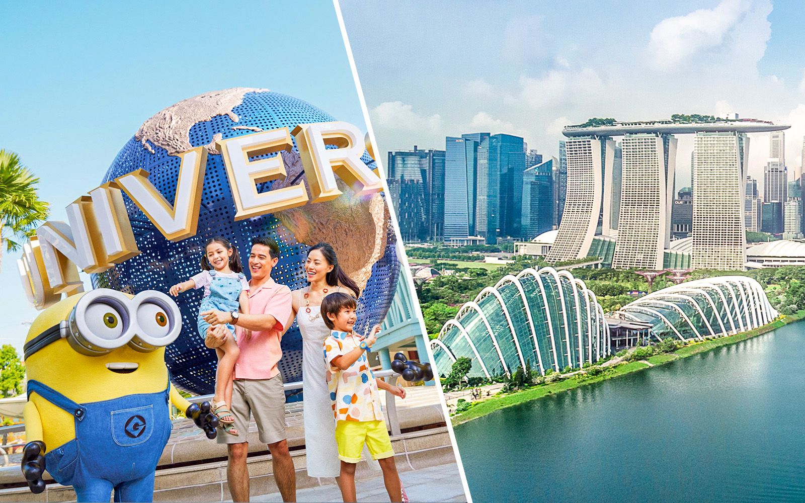 Imagen del tour: Combo: Universal Studios Singapur + mirador del SkyPark de Marina Bay Sands