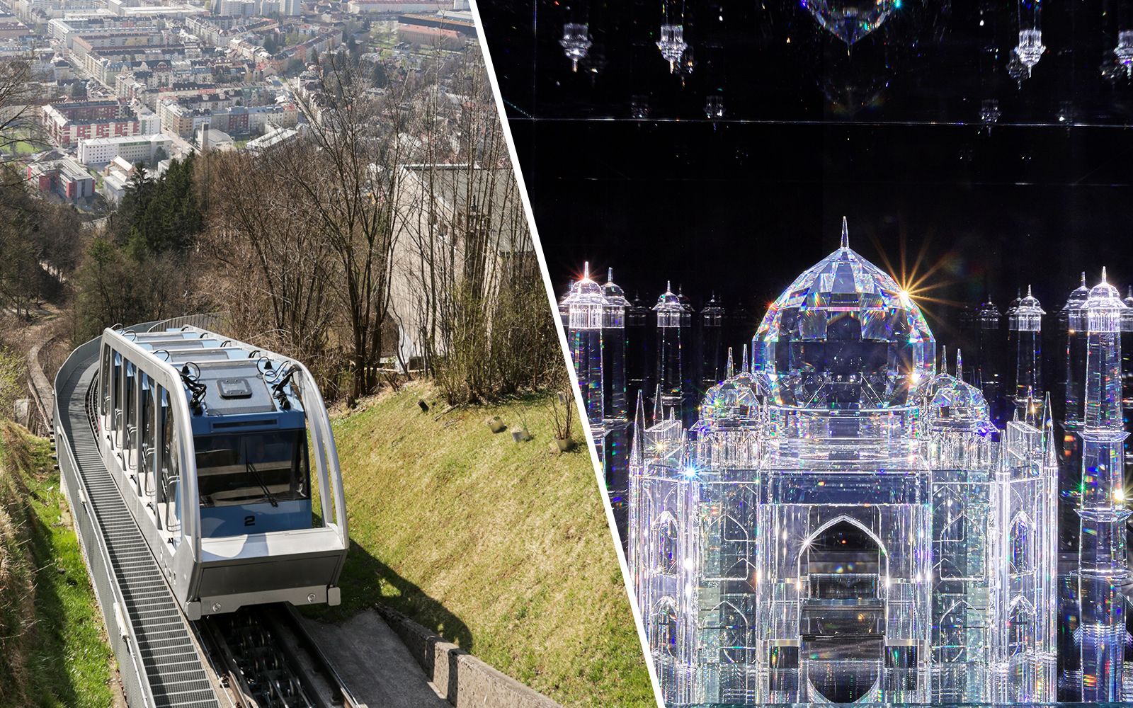 Imagen del tour: Combo: Round-Trip Cable Car to Nordkettenbahn & Swarovski Crystal Worlds Tickets