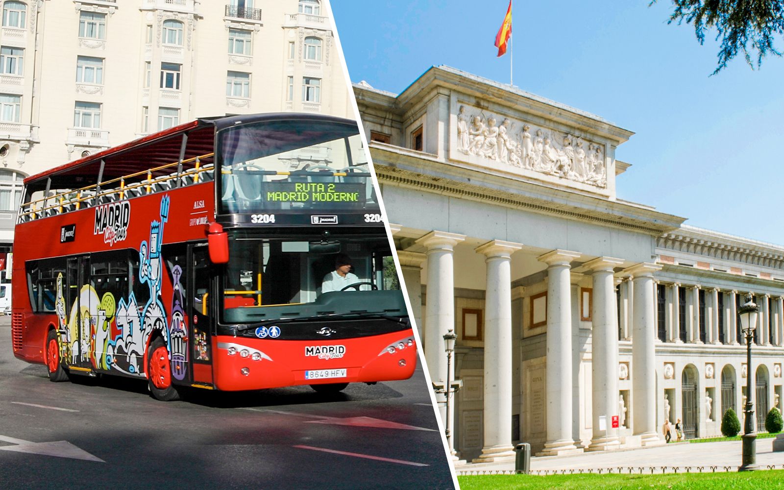 Imagen del tour: Combo: tour en autobús turístico por Madrid + entradas sin colas al Museo del Prado