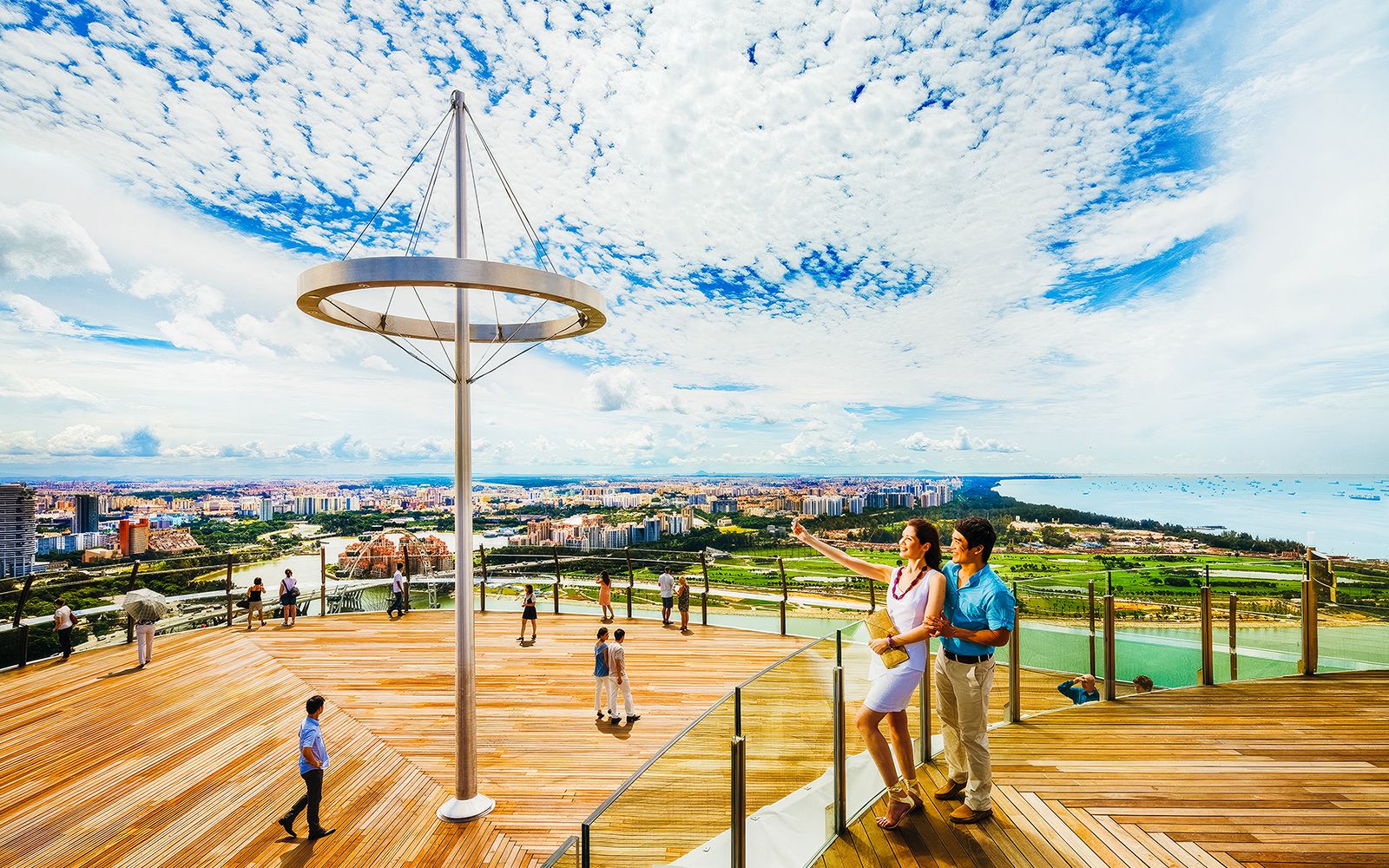 Imagen del tour: Entradas a la cubierta de observación Marina Bay Sands Skypark