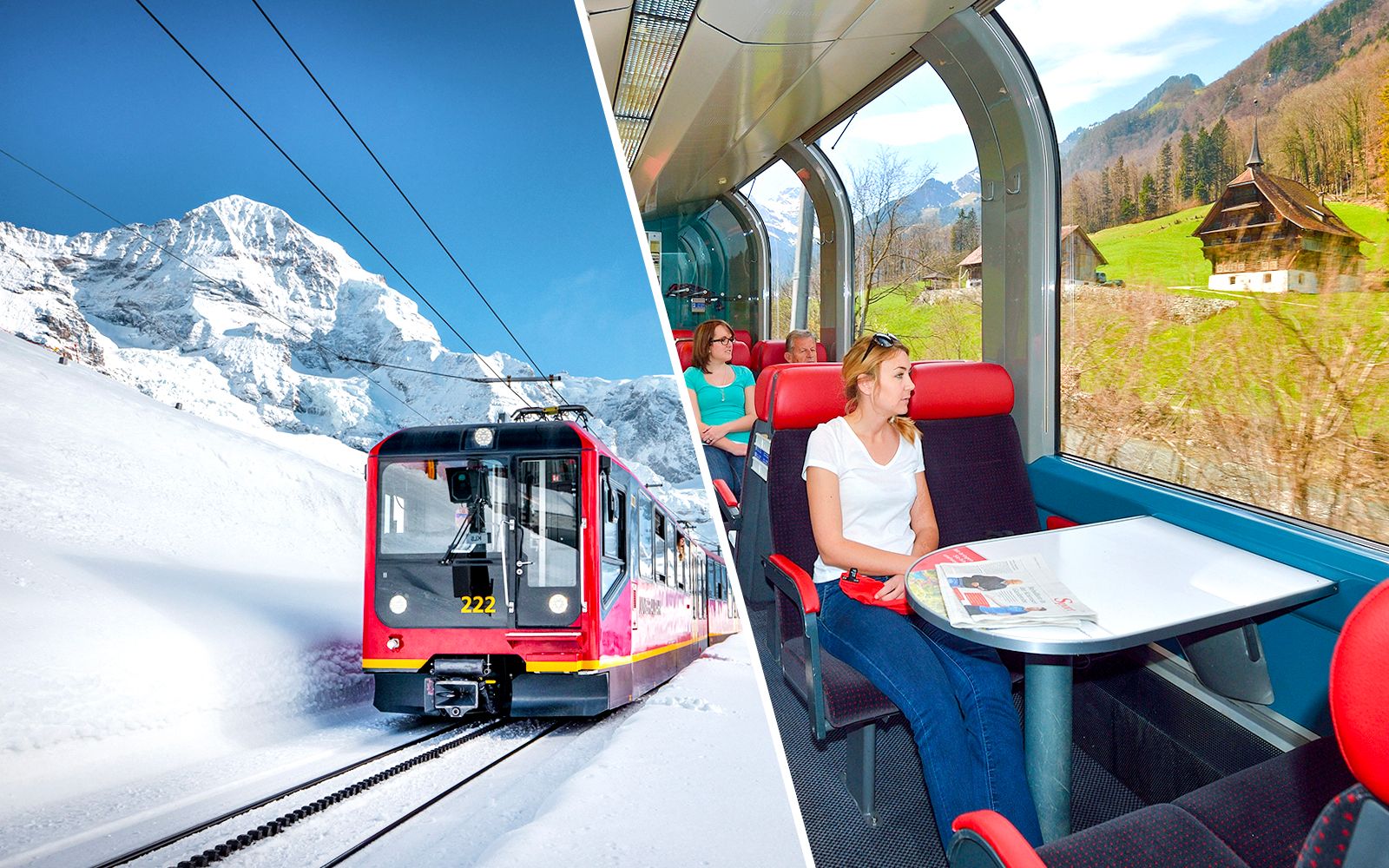 Imagen del tour: Combo: billetes de ida y vuelta a Jungfraujoch desde Interlaken + tarjeta Swiss Half Fare Card