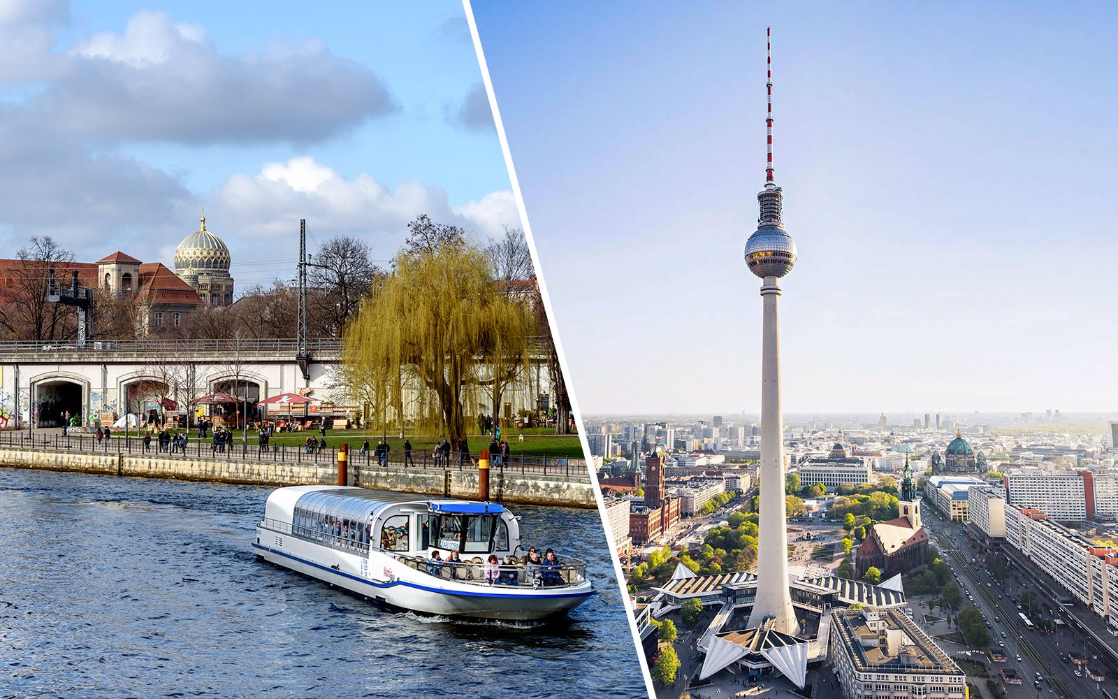 Imagen del tour: Combo: Entradas Skip-the-Line para la Torre de TV de Berlín + Crucero guiado por la ciudad