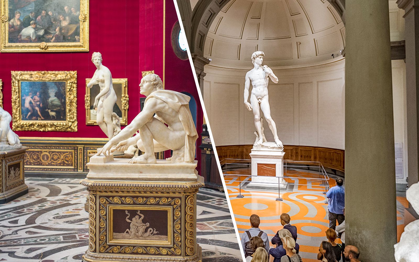 Imagen del tour: Entrada combinada en Florencia: tours guiados a la Galería de los Uffizi y a la Galería de la Academia