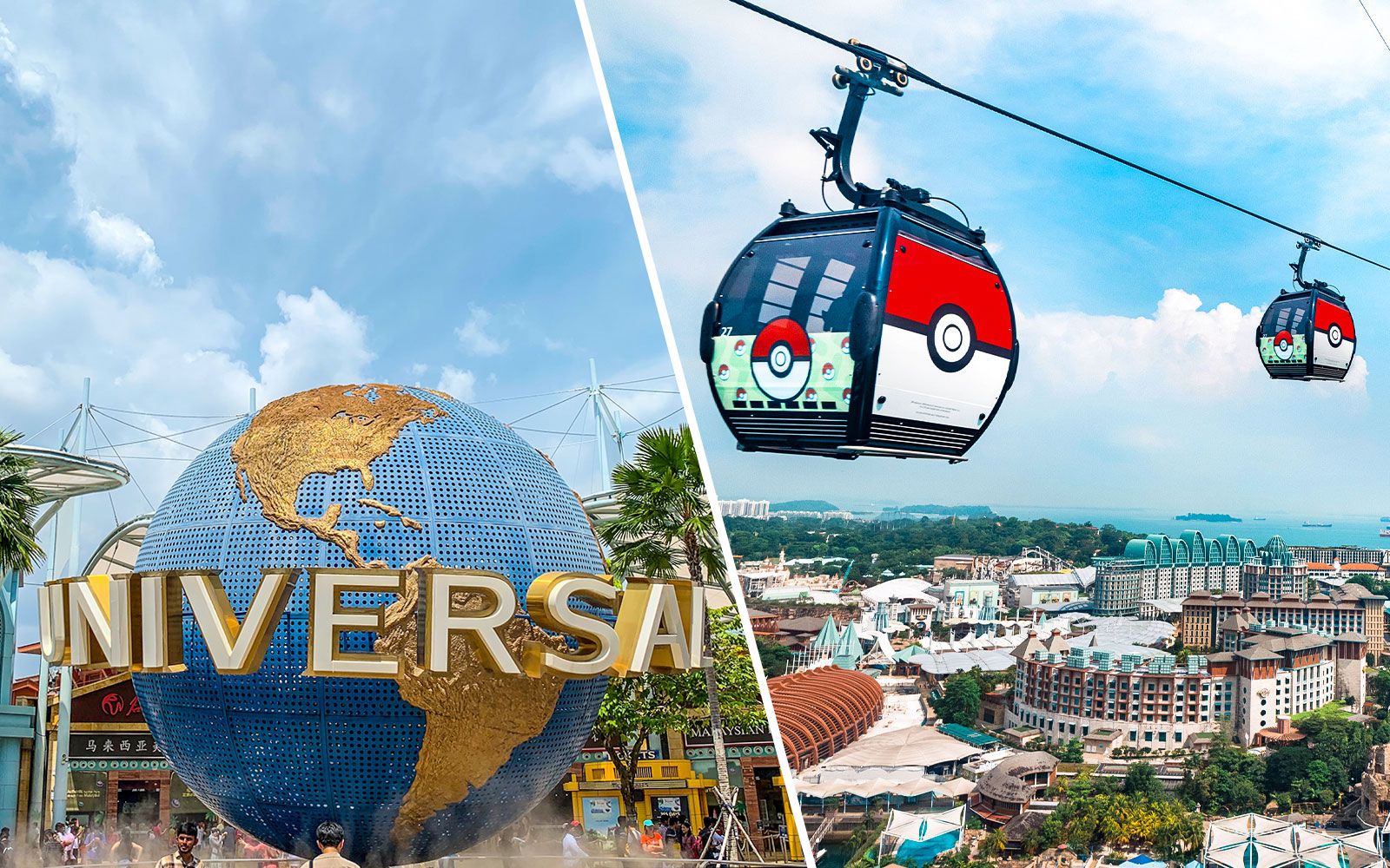 Imagen del tour: Combo: Skip-the-line Tickets to Universal Studios Singapore + Round-Trip Sky Pass to Singapore Cable Car