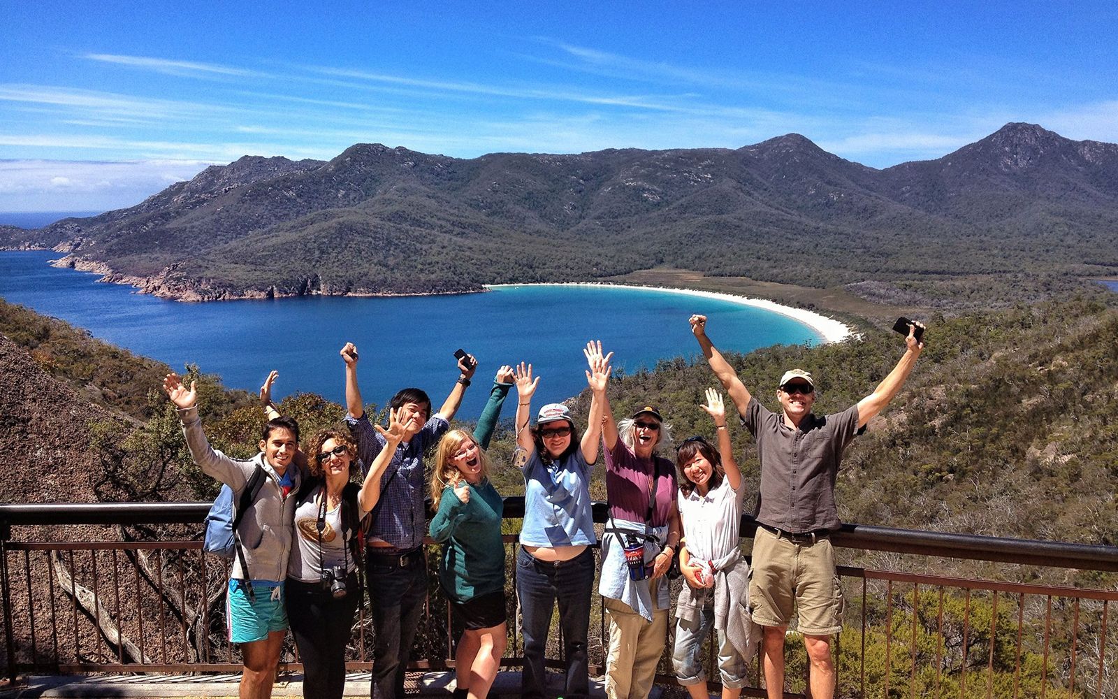 Imagen del tour: Day Tour to Hobart via Wineglass Bay with Hotel Transfers from Launceston
