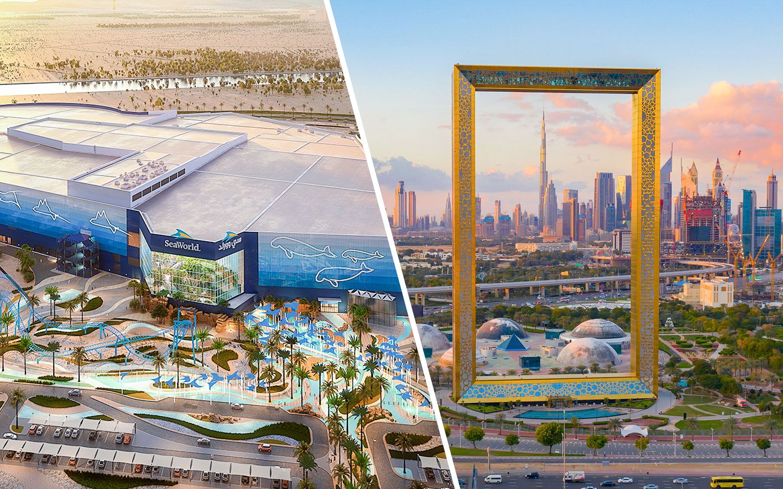 Imagen del tour: Combo de entradas: SeaWorld Abu Dhabi + Dubai Frame