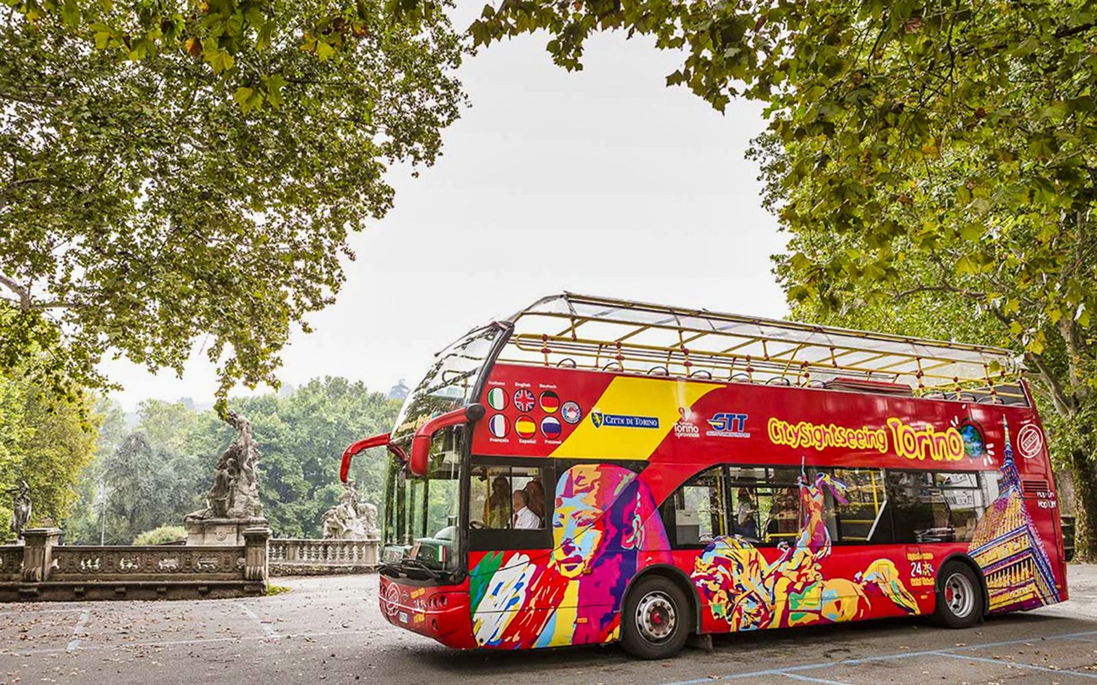 Imagen del tour: City Sightseeing Turín: tour en autobús turístico 48 h - Una línea