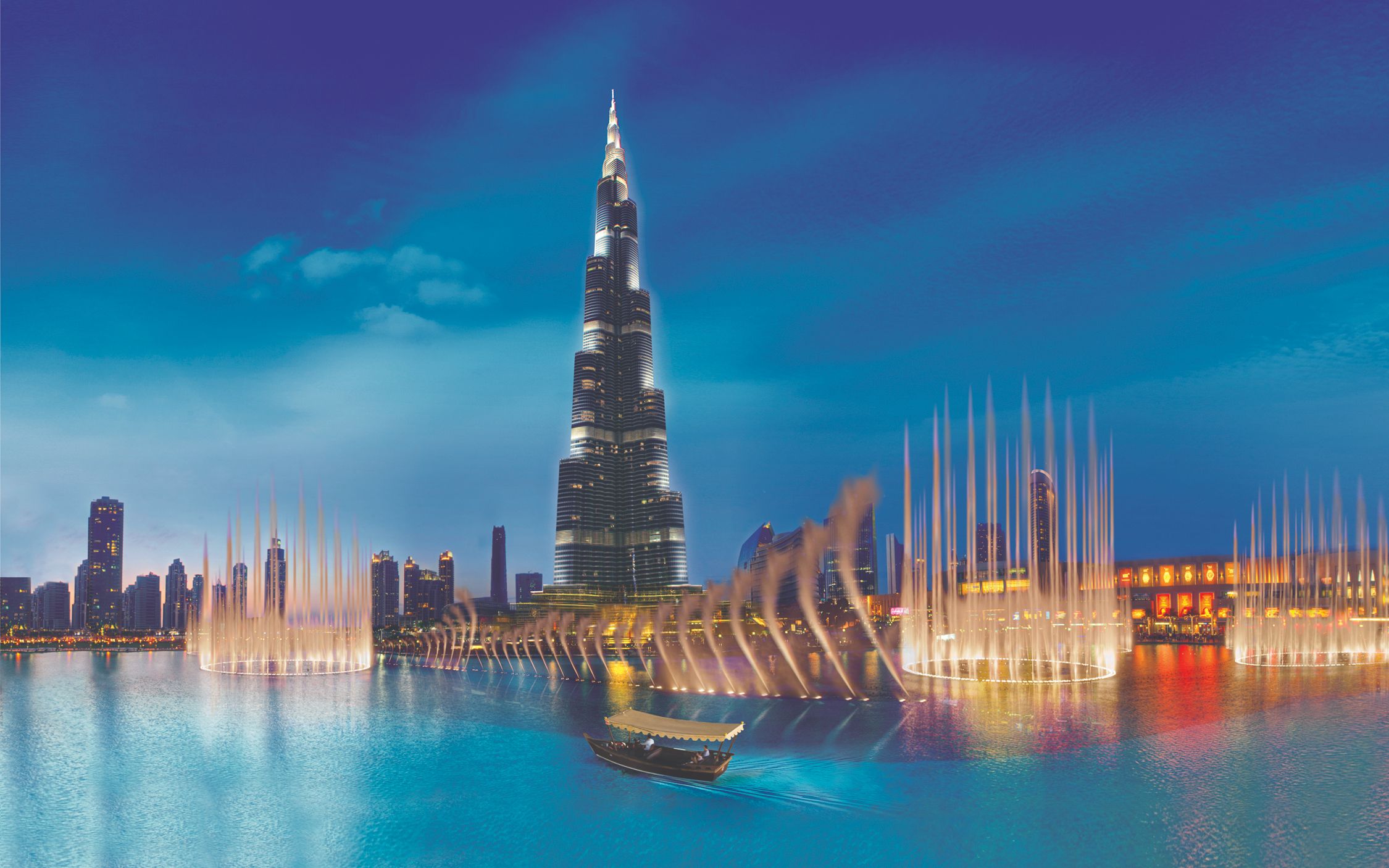 Imagen del tour: Entradas para el Espectáculo de la Fuente de Dubai y el Paseo por el Lago Abra