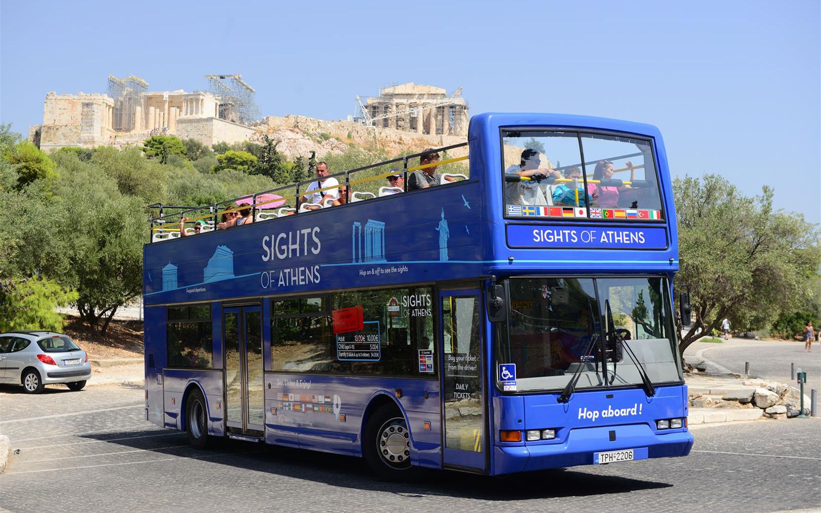 Imagen del tour: Combo Atenas: tour en autobús turístico  + entrada sin colas a la Acrópolis
