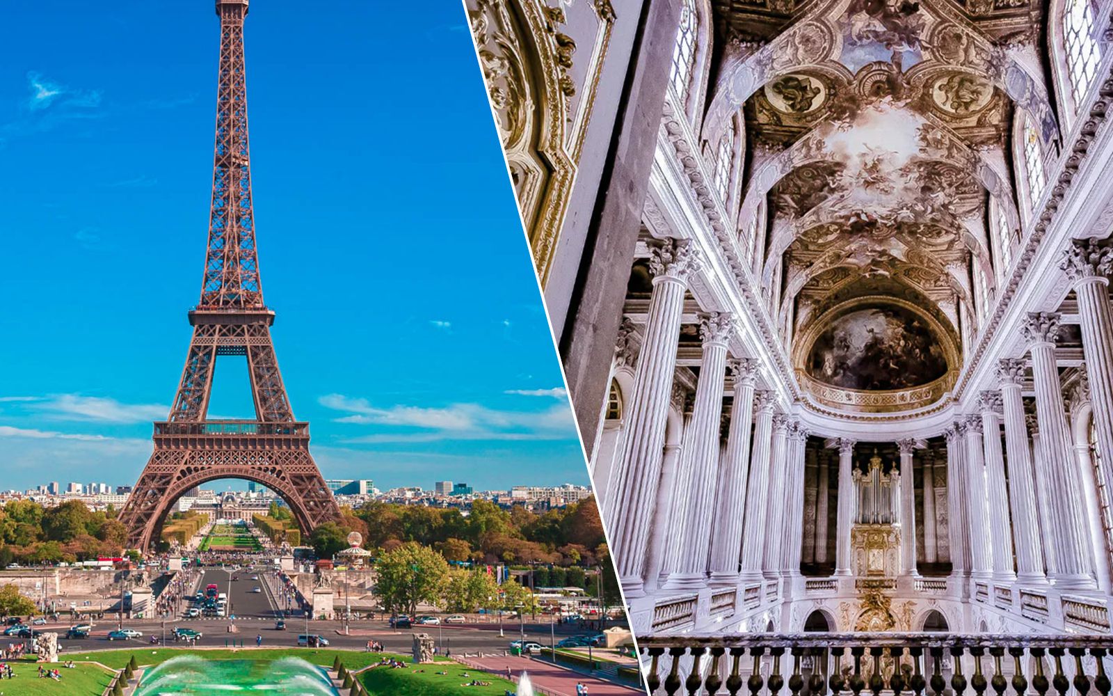 Imagen del tour: Combo: visita a la cima de la Torre Eiffel + entradas para el palacio del Versalles