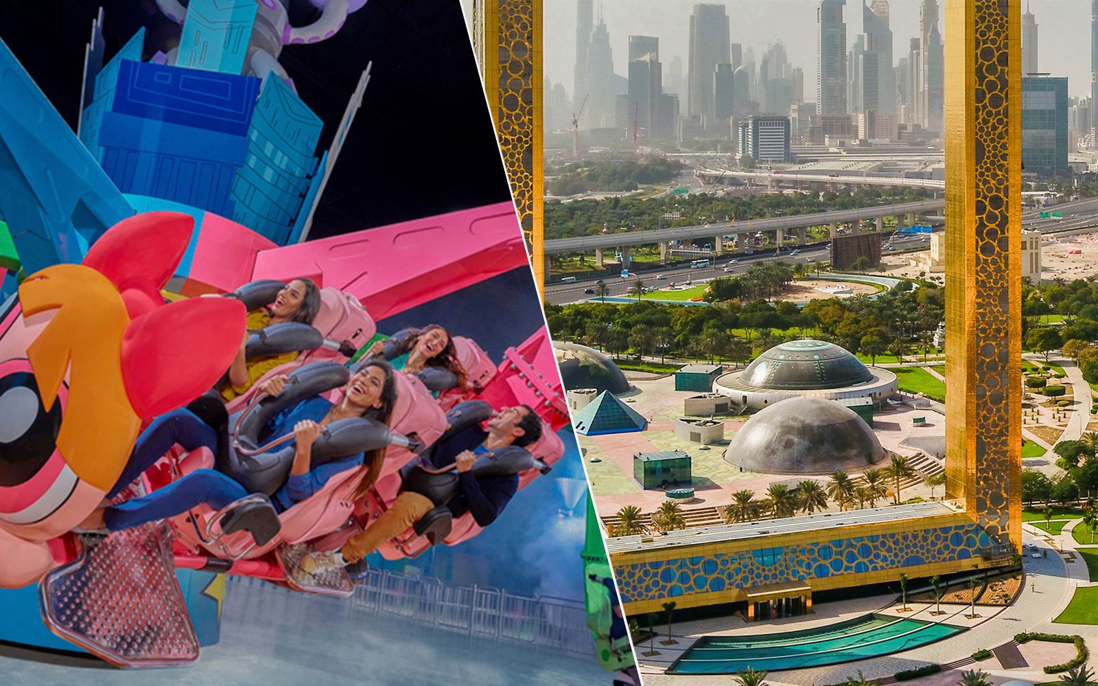Imagen del tour: Combo: IMG Worlds of Adventure + Entrada gratis a Dubai Frame