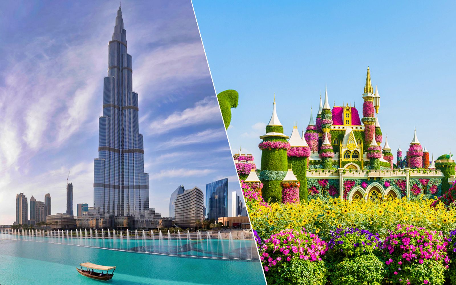 Imagen del tour: Combo: Burj Khalifa + Dubai Miracle Garden